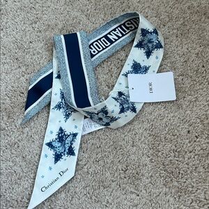 Dior Lucky Star Twilly Scarf